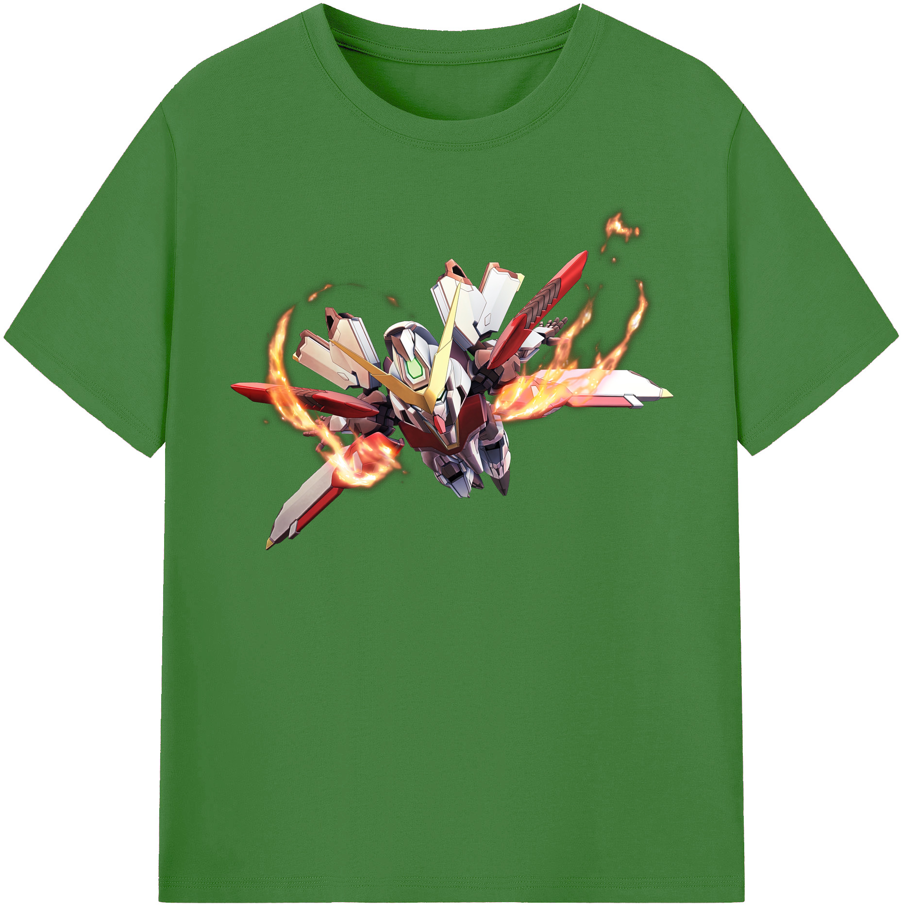 （画像用） 機動戦士ガンダム Mobile Suit Gundam レディースカジュアルプリントTシャツ（綿100％）